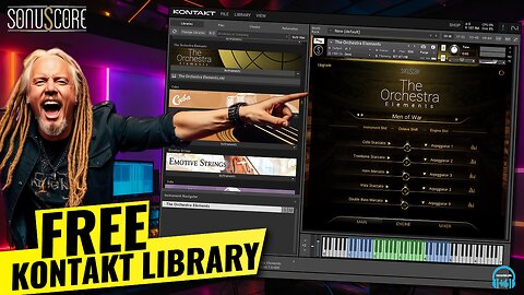 FREE 🔥 GET THIS NOW 🔥 THE ORCHESTRA ELEMENTS (KONTAKT)