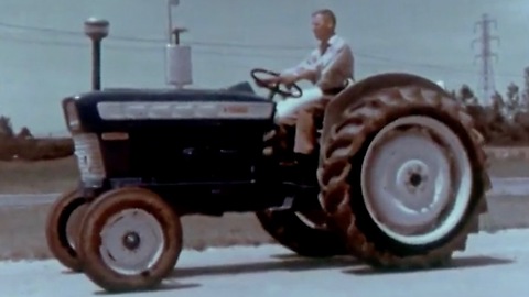 Making and testing of the Ford tractor (1960s)