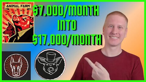Turning $7,000 into $17,000 PER MONTH With The New Animal Farm Piggy Bank Passive Income Protocol