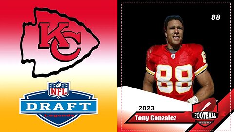 Madden 23 Legend Draft Pick Tony Gonzalez Creation