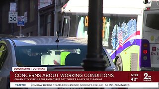 Charm City Circulator employees concerned over working conditions amid pandemic