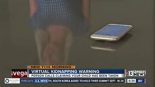 Virtual kidnapping scam alert