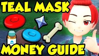 NEW POKEMON TEAL MASK DLC MONEY MAKING GUIDE! Best Money Farming Pokemon Scarlet and Violet DLC