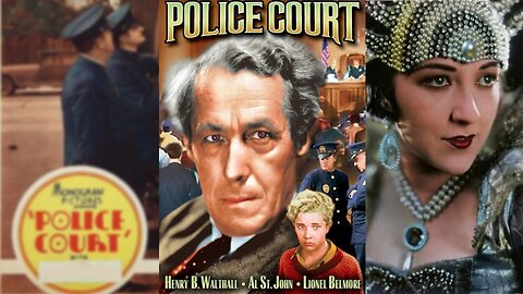 POLICE COURT (1932) Henry B. Walthall, Leon Janney & Aileen Pringle | Drama | B&W