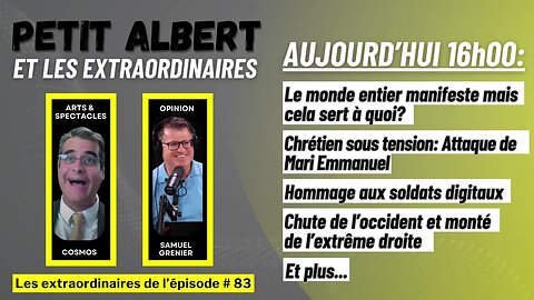 Petit Albert et les extraordinaires Épisode # 83 - Lundi 15 avril