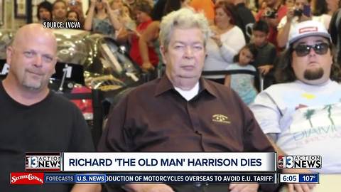 Former Mayor Oscar Goodman weighs in on the loss of Richard 'The Old Man' Harrison