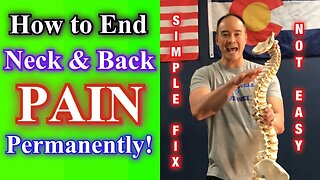 How to End Neck & Back PAIN Permanently! *Neutral Spine* | Dr Wil & Dr K