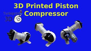 3D Printed Air Compressor