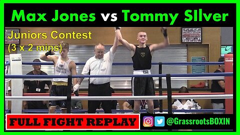 Max Jones vs Tommy Silver - Juniors Contest - Guildford Amateur Boxing Tournament (10/09/23)