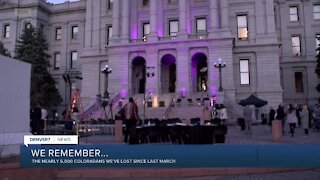 Colorado holding 'evening of remembrance' Friday to mark one year since first COVID case