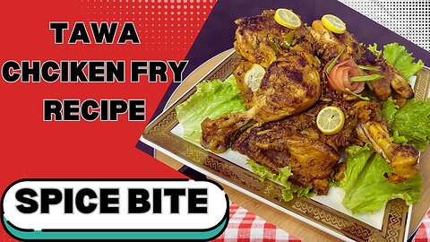 Tawa Chicken Fry Recipe By Spice Bite By Sara