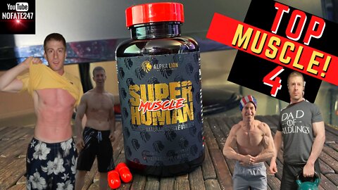 4 tips to build muscle for Skinny Guys | Alpha Lion Super Human Muscle Review | At Home Gains