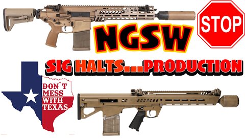 🛑 NGSW Bid PROTEST filed with GAO | SIG Sauer STOPS production of Army Contract winning MCX Spear