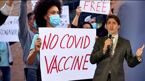 Trudeau: Anti-Vaxers are “Racist, Mysogynistic Sect Taking up Space”