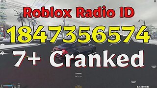 Cranked Roblox Radio Codes/IDs