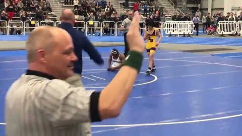 Born without legs and just four fingers on one hand, Adonis Lattimore becomes state wrestling champ.