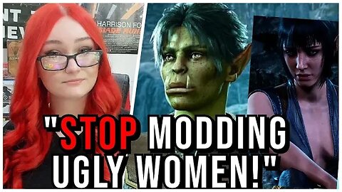 Hypocritical Journo ATTACKS Game Modders Who Make UGLY Females Attractive In Baldur's Gate 3