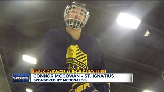 Student Athlete of the Week: Connor McGowan