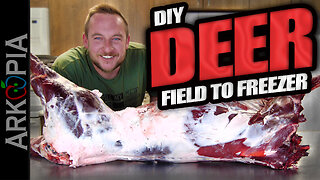 Complete Game Processing - Start To Finish - DIY Butchering - Field to Freezer