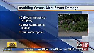 How to avoid contractor scams after a storm