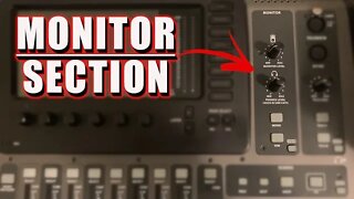 X32 / M32 Monitor Section Settings | What Do These Buttons Do?