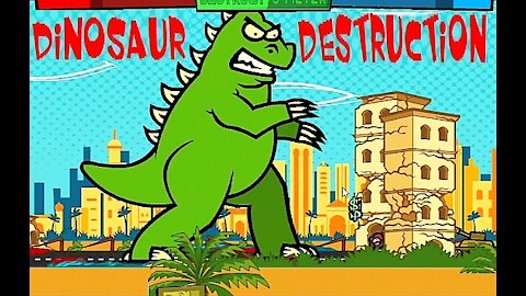 Dinosaur Destruction Online Game Video Capture for Kids