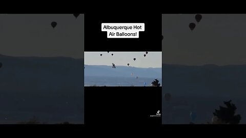 Albuquerque Hot Air Balloons! #albuquerque #hotairballoon #shorts #satisfying