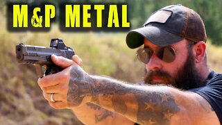 M&P Metal First Shots! I Didn't See This Coming!