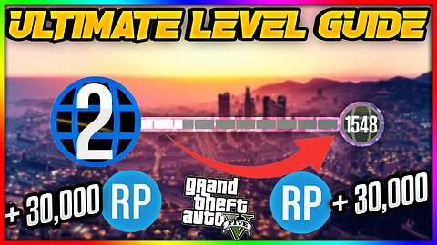 Level Up So Fast You Won't Believe Your Eyes in GTA 5 Online (3X RP & $)