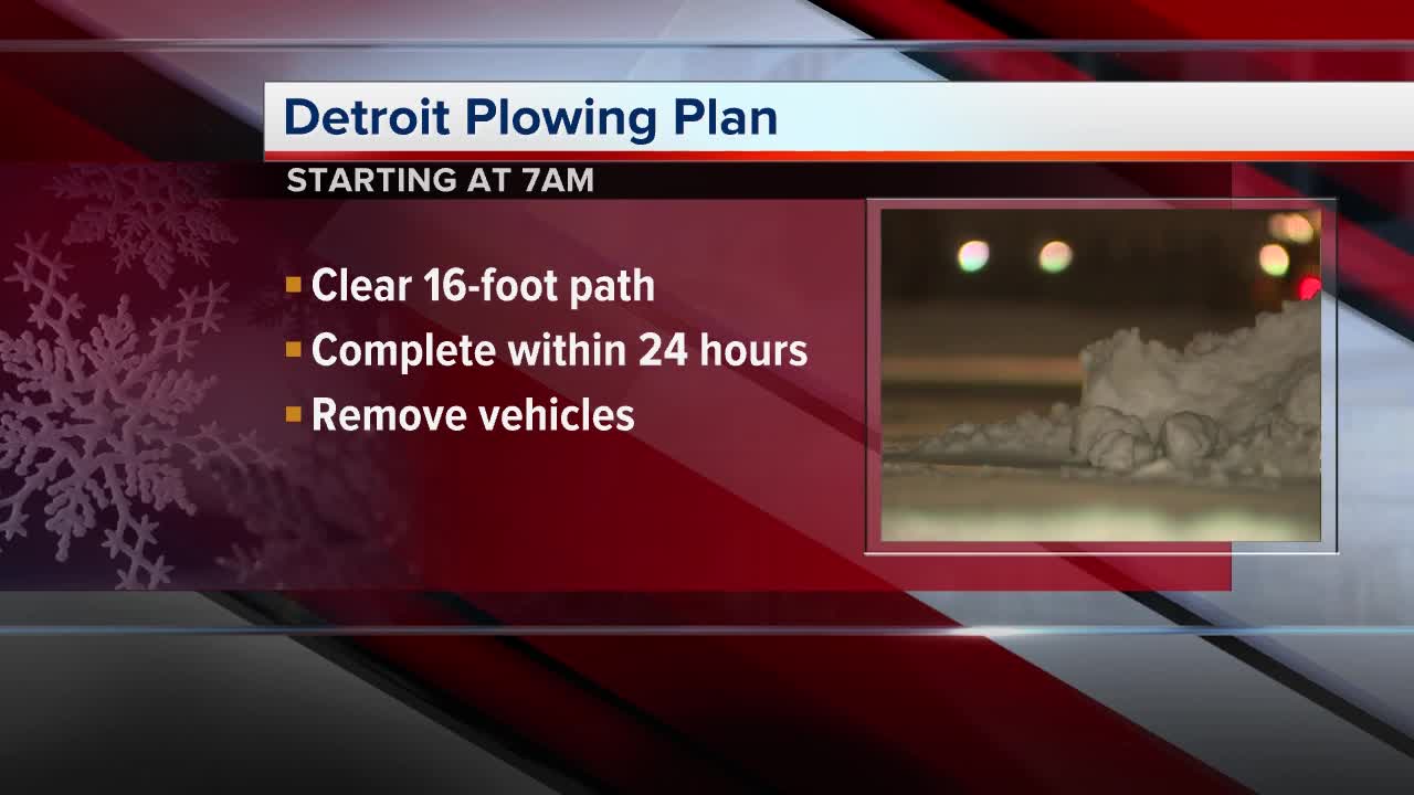 More plows to help clear streets in Detroit