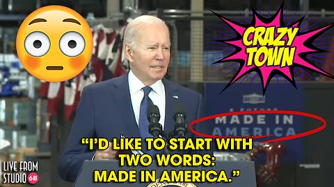Joe Biden Has Two Words for You! (Crazy Town)