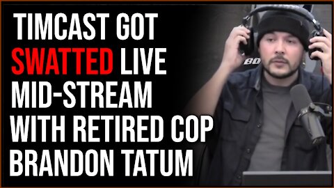 We Got SWATTED During The Livestream With Retired Cop Brandon Tatum