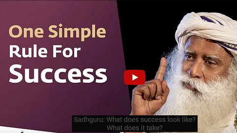 How To Be Really Successful? | Sadhguru Answers