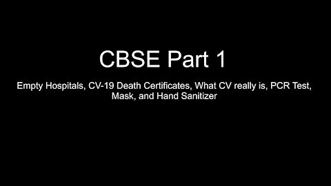 CBSE Part 1 With Timestamps