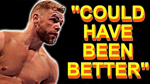 BILLY JOE SAUNDERS "COULD HAVE BEEN BETTER"