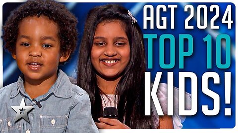 These Kids Have Talent! TOP 10 BEST Kid Auditions from America's Got Talent 2024!