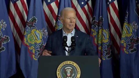 Biden’s Brain Malfunctions Trying to Remember the Word ‘Scranton’