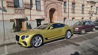 Brutal 649 HP W12 Bentley Continental GT Speed in Radium by Mulliner stunning colour in 4k 60p 🤩