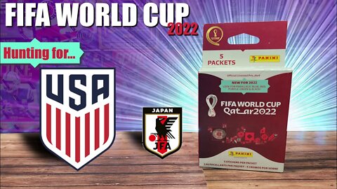 2022 FIFA World Cup Sticker Box | Hunting for US & Japan International Team