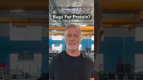 Are Bugs A Good Source Of Protein? #shorts
