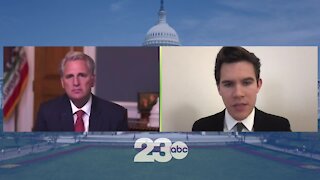FULL INTERVIEW: House Minority Leader Kevin McCarthy is facing pushback after voting against certifying election results in two states following the Capitol Hill riot.