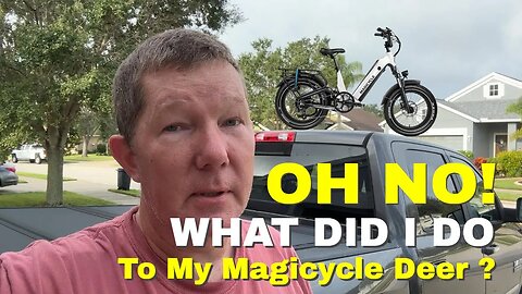 I Am SICK About MY MAGICYCLE DEER 20" Ebike