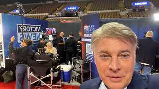 Final moments at the RNC Media area