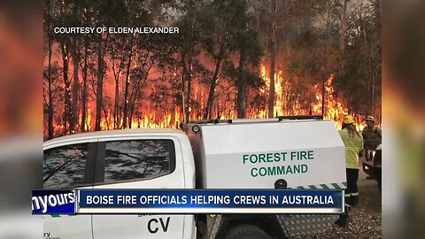 Boise fire professionals helping in Australia