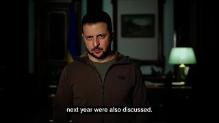 Vladimir Zelensky Explanations December 23, 2022 (Subtitle)