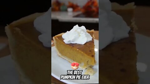 Best Pumpkin Pie Recipe Ever Perfect for Thanksgiving #thanksgiving