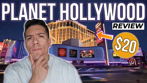 The Cheapest Room at the Planet Hollywood Hotel in Las Vegas - WORTH IT?