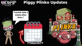 Drip Network Animal Farm Piggy plink updates and launchdate?