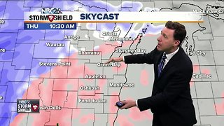 Michael Fish's Storm Shield wintry mix forecast
