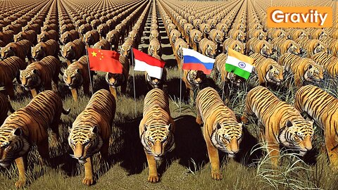 Tiger population by country | Tiger population in 2024.